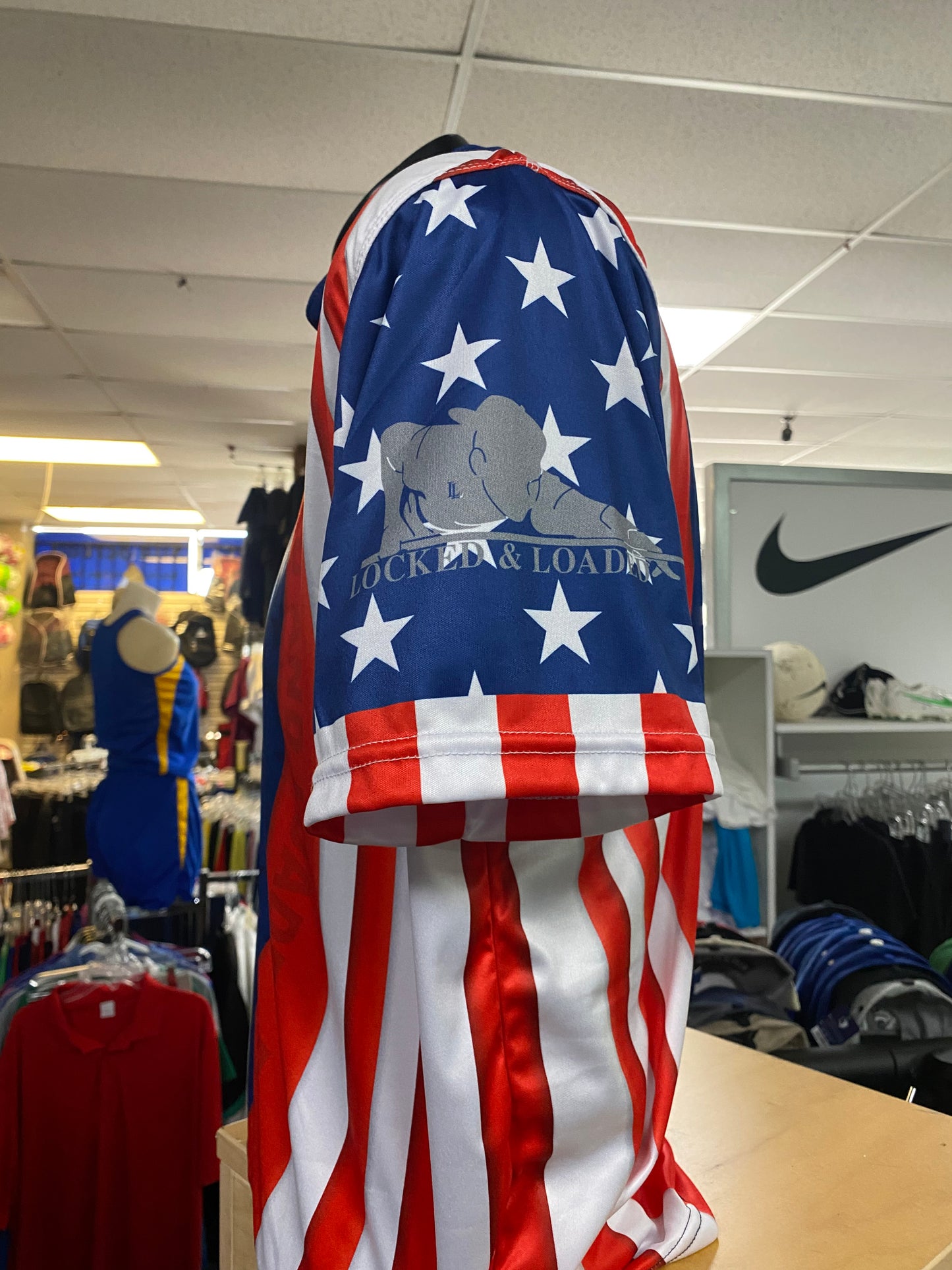 POLO US Flag Shoulder