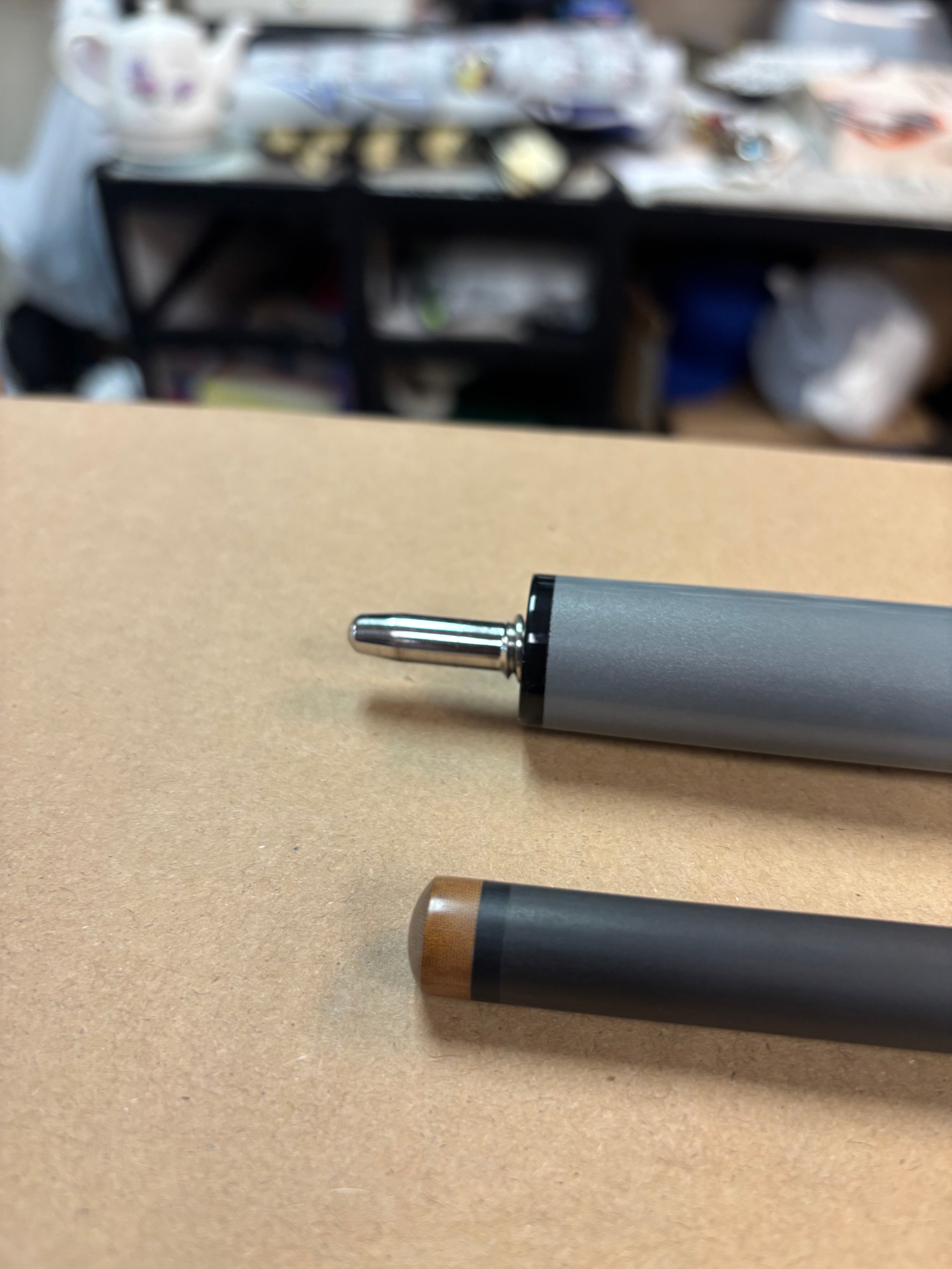 LOCKED N LOADED GREY BREAK CUE
