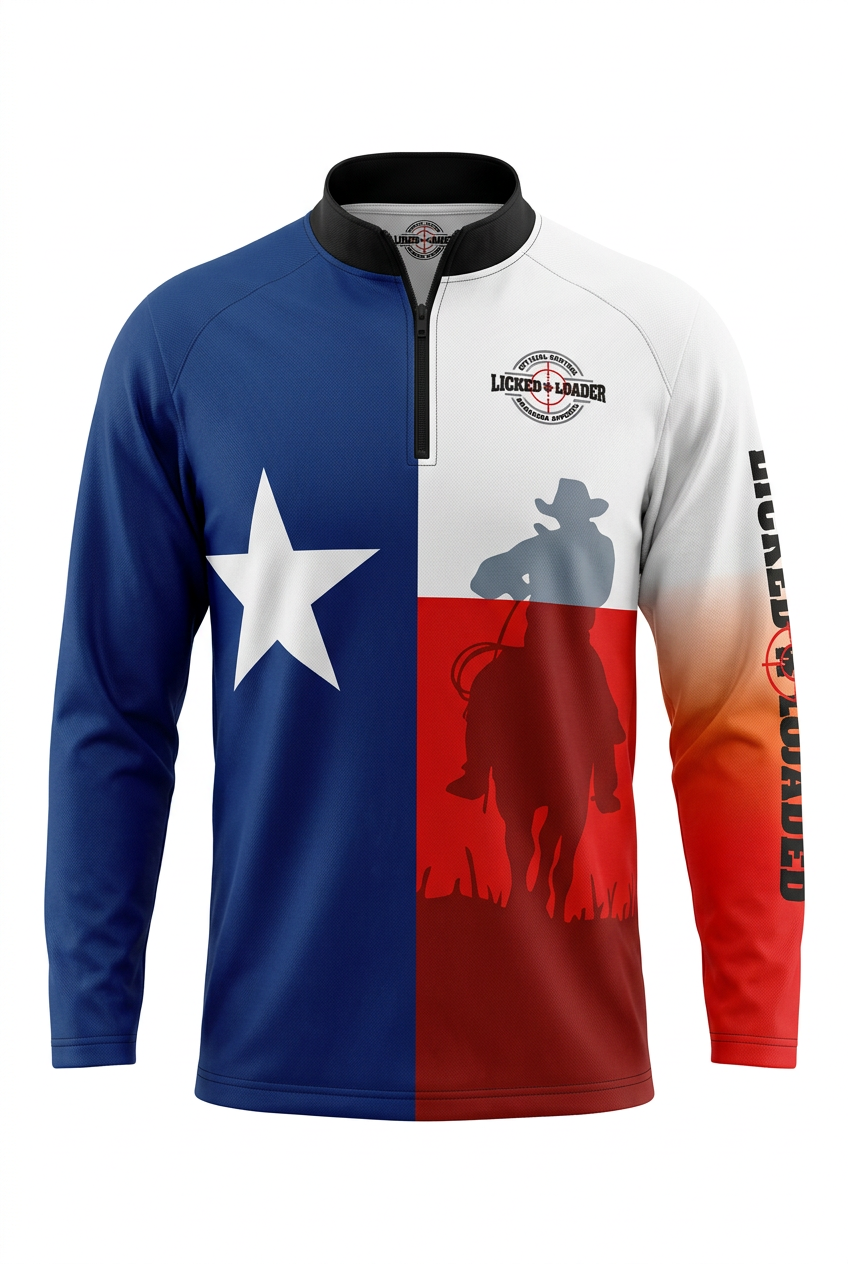 Lone Star Outlaw Performance ¼-Zip Pullover.