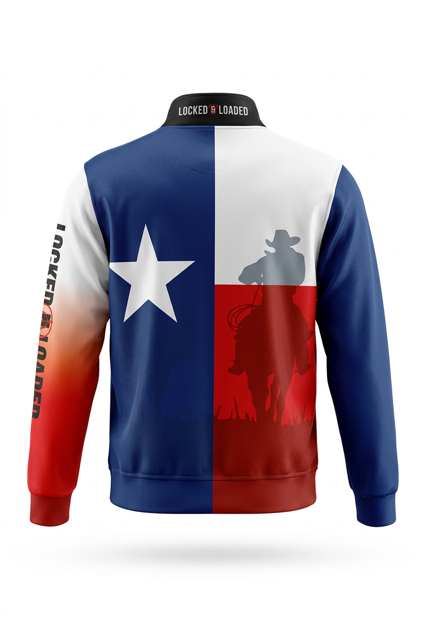Lone Star Outlaw Performance ¼-Zip Pullover.