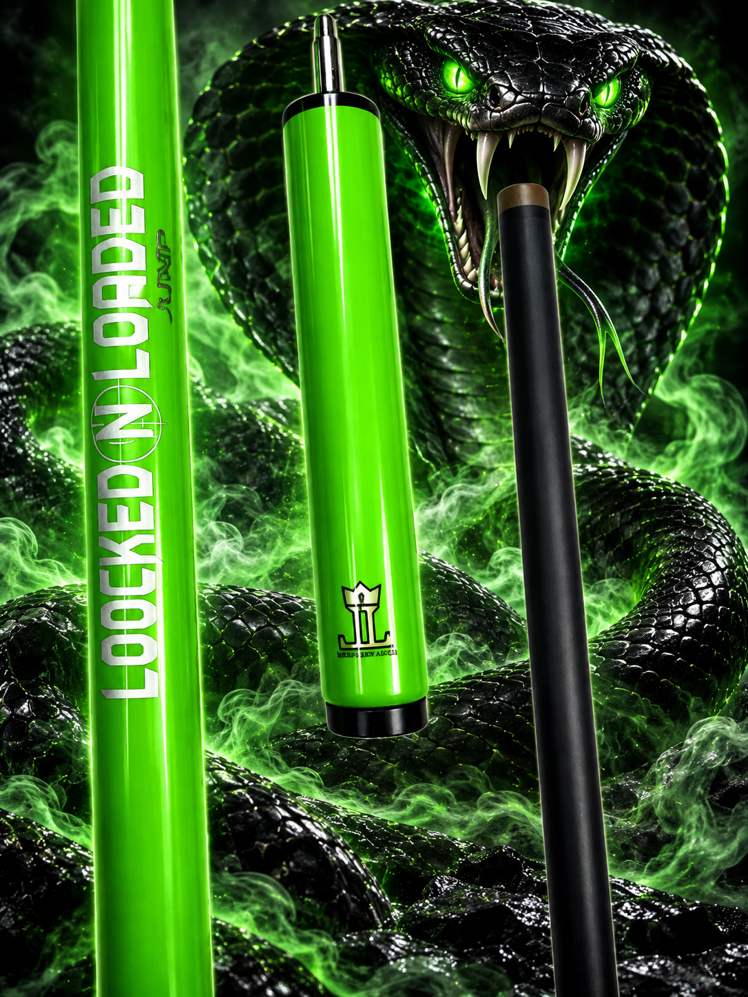 Locked N Loaded Jump Cue