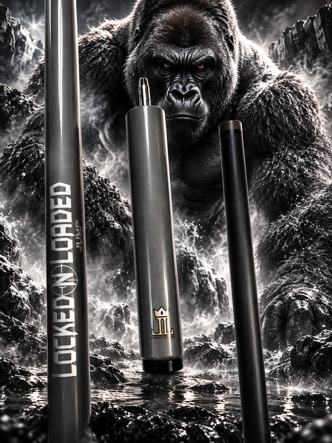 Locked N Loaded Jump Cue