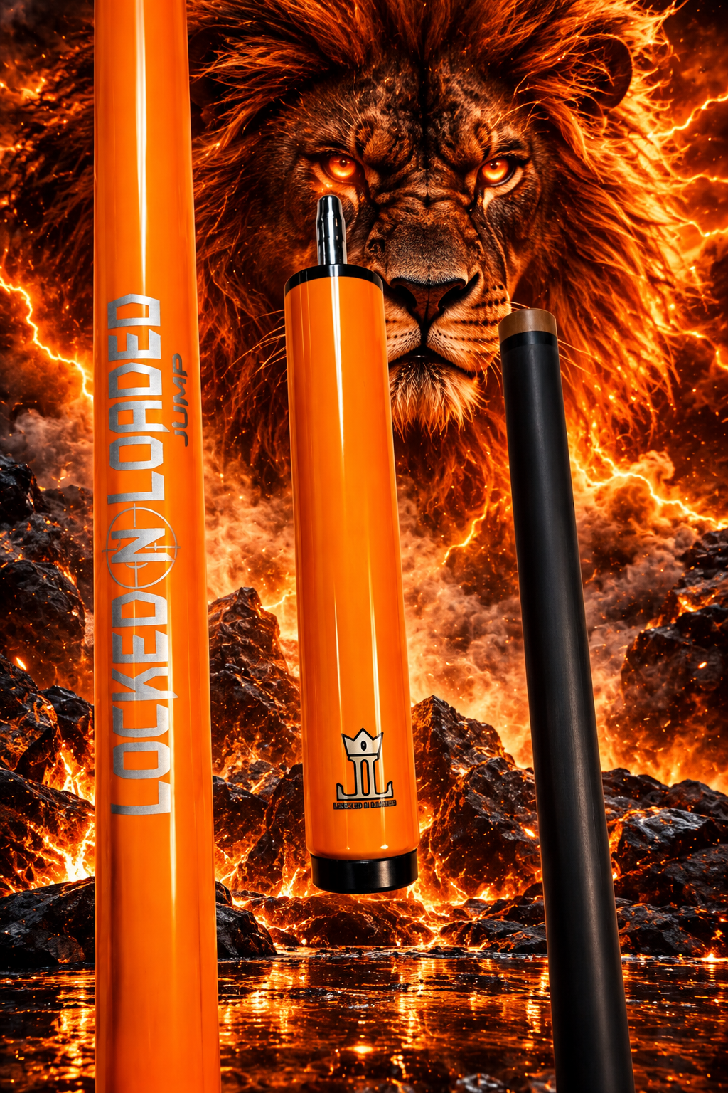 Locked N Loaded Jump Cue