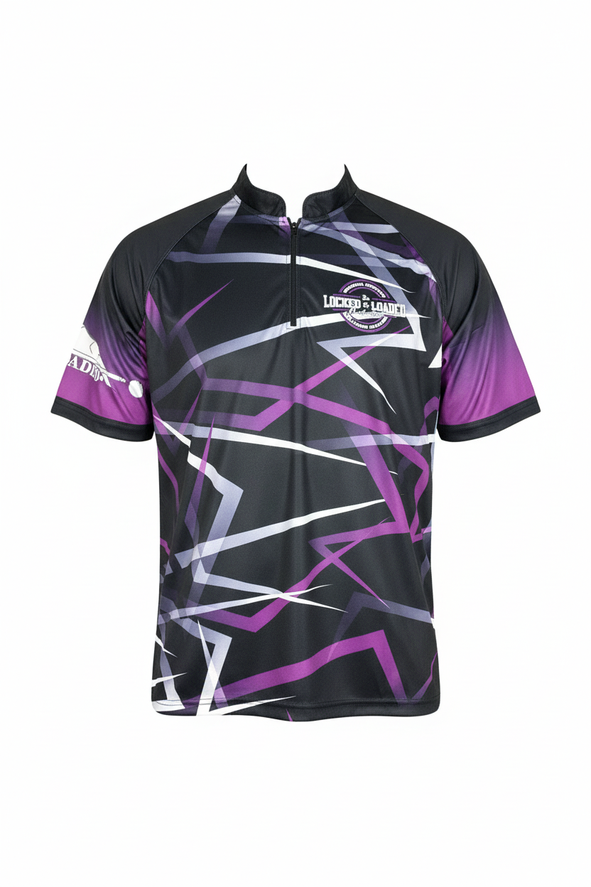 Purple Voltage Polo