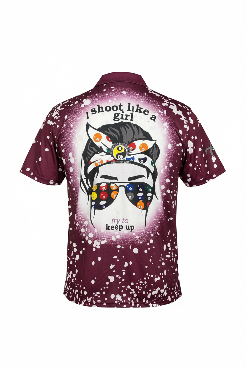 Shoot Like A Girl Polo